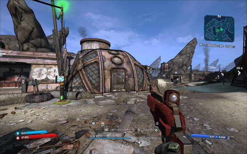PC ゲーム Borderlands GOTY Enhanced ゲームプレイ最適化メモ、ReShade 4.3.0 プリセット Clearview Enhanced（FXAA オフ、DoF オフ）