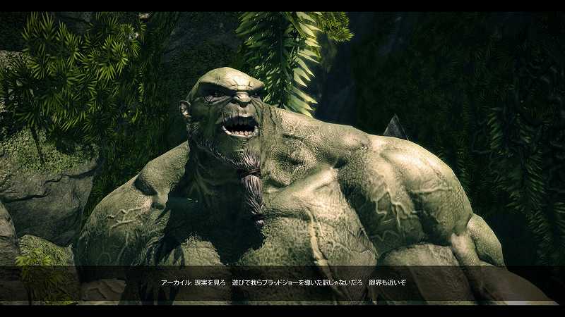 PC ゲーム Of Orcs And Men 日本語化メモ、日本語化後のスクリーンショット
