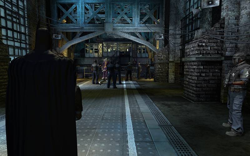 PC ゲーム Batman: Arkham Asylum GOTY Edition 日本語化とゲームプレイ最適化メモ、BmEngine.ini DoF 無効化、最高設定デフォルトグラフィック スクリーンショット