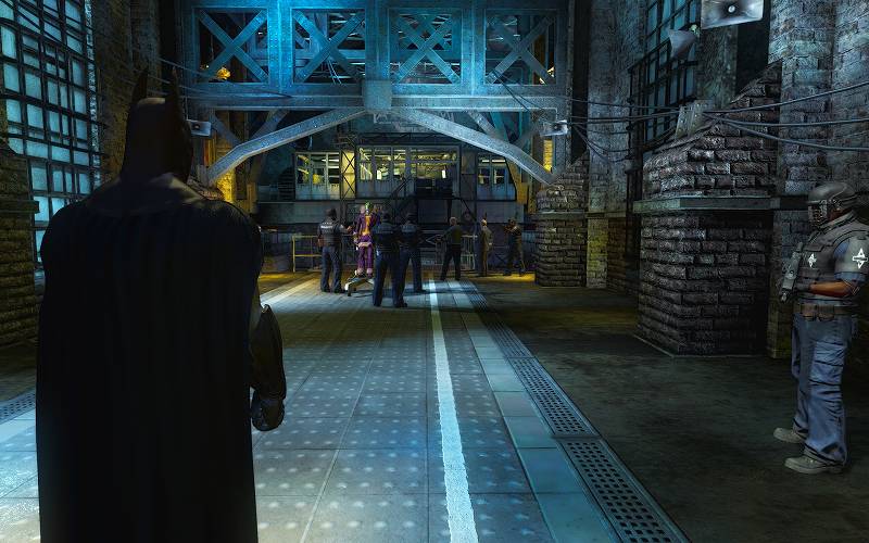 PC ゲーム Batman: Arkham Asylum GOTY Edition 日本語化とゲームプレイ最適化メモ、ReShade インストール、BmEngine.ini DoF 無効化、Asylum - Reshade Presets V3 プリセット MAIN.ini、MultiLUT.fx Neutral スクリーンショット