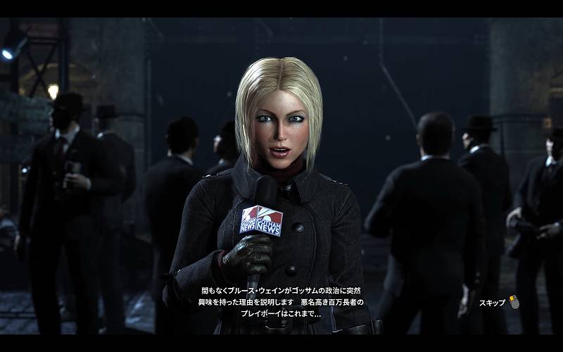 PC ゲーム Batman: Arkham City GOTY Edition 日本語化とゲームプレイ最適化メモ、日本語化後のスクリーンショット