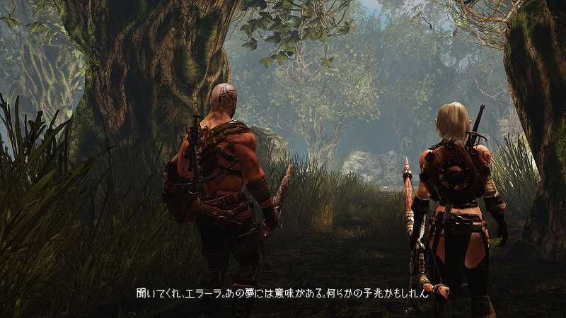 PC ゲーム Hunted: The Demon’s Forge 日本語化メモ、日本語化後のスクリーンショット