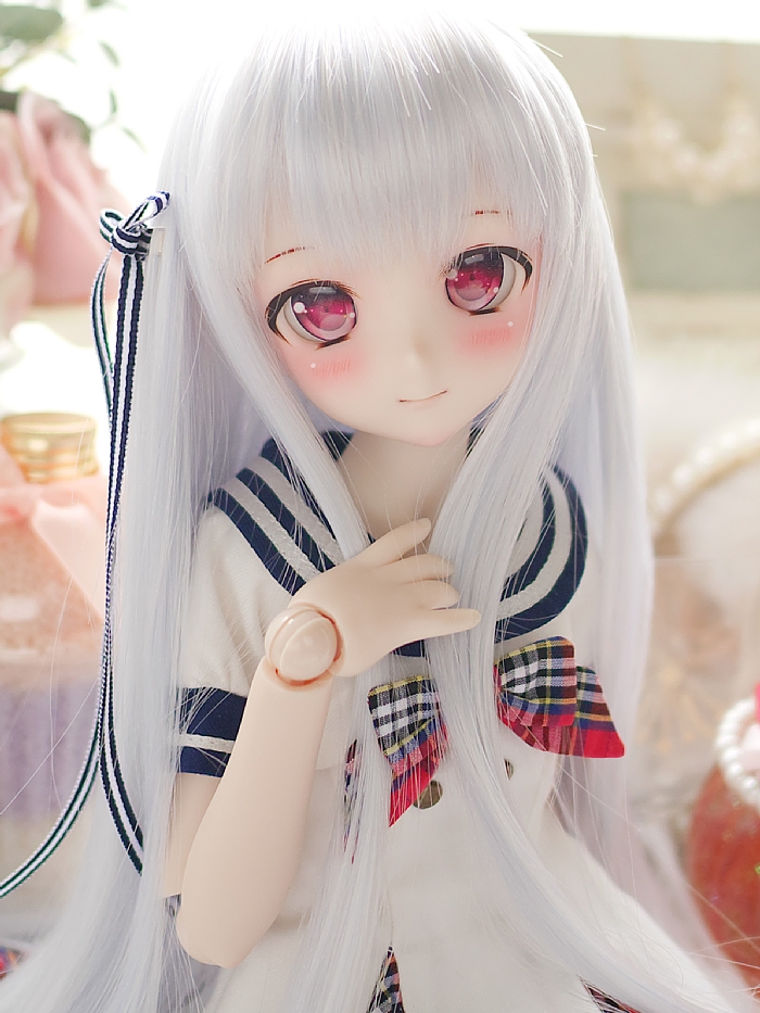 DDH-01 と DDH-10 のセミホワイト肌 カスタムヘッド を出品しま