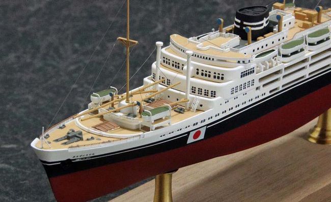 HIGH-GEARedの模型と趣味の日常 1/700大阪商船『あるぜんちな丸』