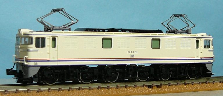 EF60形電気機関車 19号機 やすらぎ色 （TOMIX 9188）入線！ - DB103の 