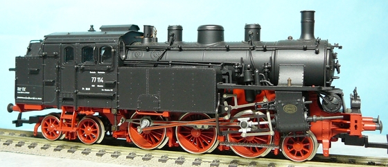 ドイツ国鉄 DRG BR 77.0-1 旅客用タンク式蒸気機関車 114号機