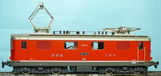 かつての憧れの的 HAG SBB Re4/4I 旅客用電気機関車 10043号機 （HAG 