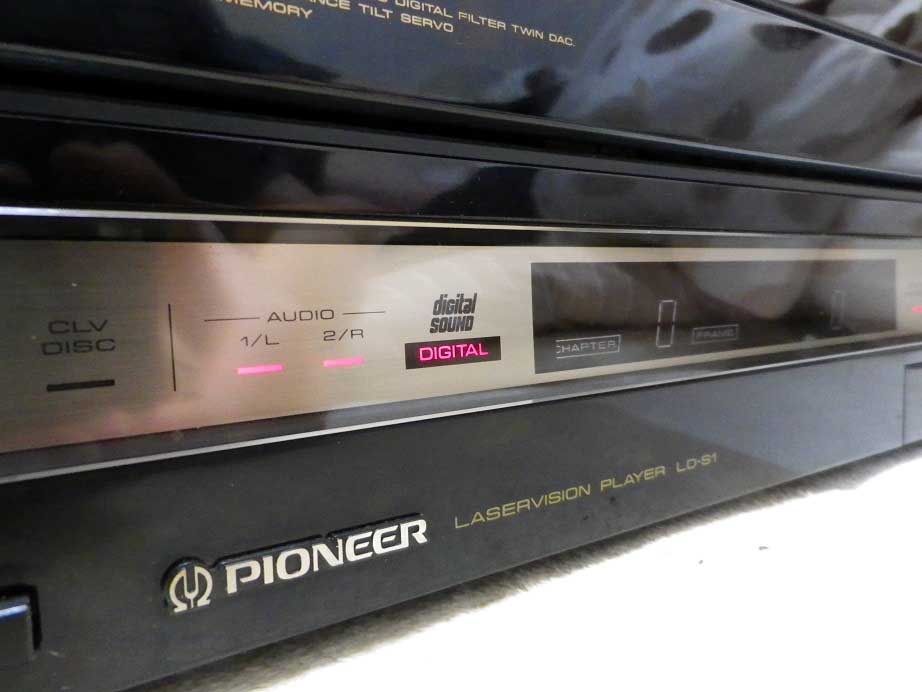 LDプレーヤー (PIONEER LD-S1) - ♪ SUPER JUNK AUDIO POWER ♪ LDプレーヤー (PIONEER LD-S1) - ♪ SUPER JUNK AUDIO POWER ♪