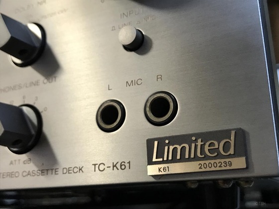 TC-K61 Limited - ♪ SUPER JUNK AUDIO POWER ♪